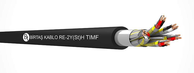 RE-2Y(St)H TIMF    70°C  /  500 V Cu/PE/ISCR/OSCR/LSZH/7DW